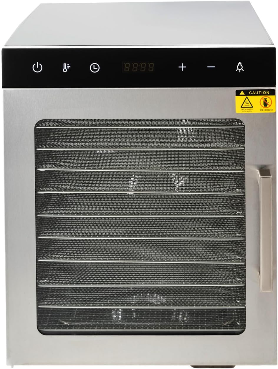 JUUTALK Wäschetrockner, 34.5x35x43 cm, ca. 45-55 dB, 36 L/9.5gal, 800 W, Edelstahl 304, Edelstahl 201, Kunststoff, Silber
